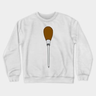 Bookbinding Awl Crewneck Sweatshirt